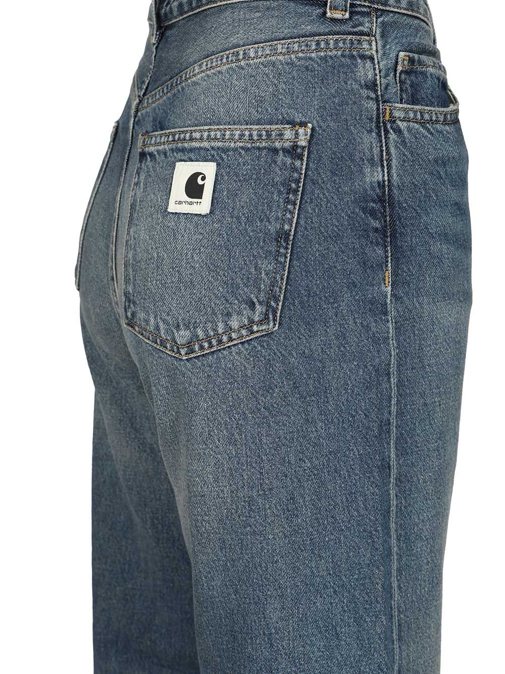 Carhartt Wip Jane Jeans - Blu | ffeff6758b52d4a0614f165769090c474de5dab0