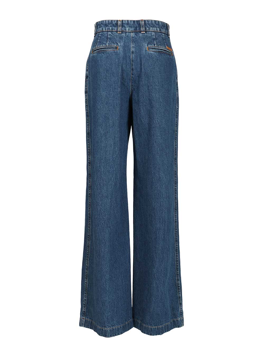 Dolce & Gabbana Pantalone Gamba Ampia Jeans - Blu | 3c1987c31387e0379f738fe7d55f1d69e0eefd5e