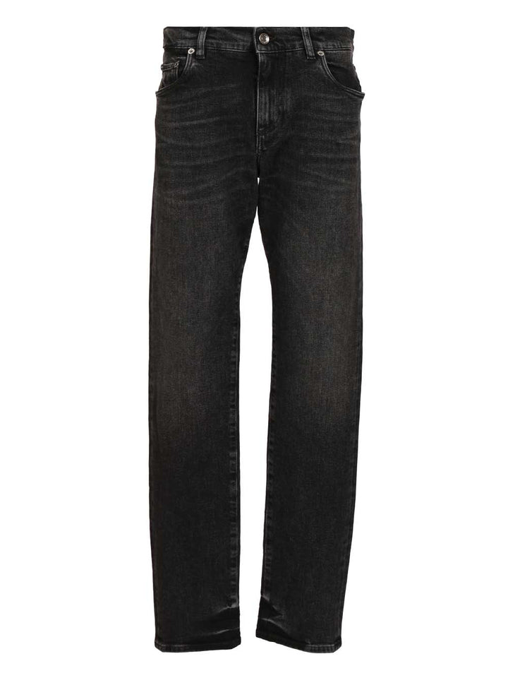 Dolce & Gabbana Slim-Fit Five-Pocket Jeans - Nero | fd3bd2fd5ea3674d25ef3ff13f299c745df58691