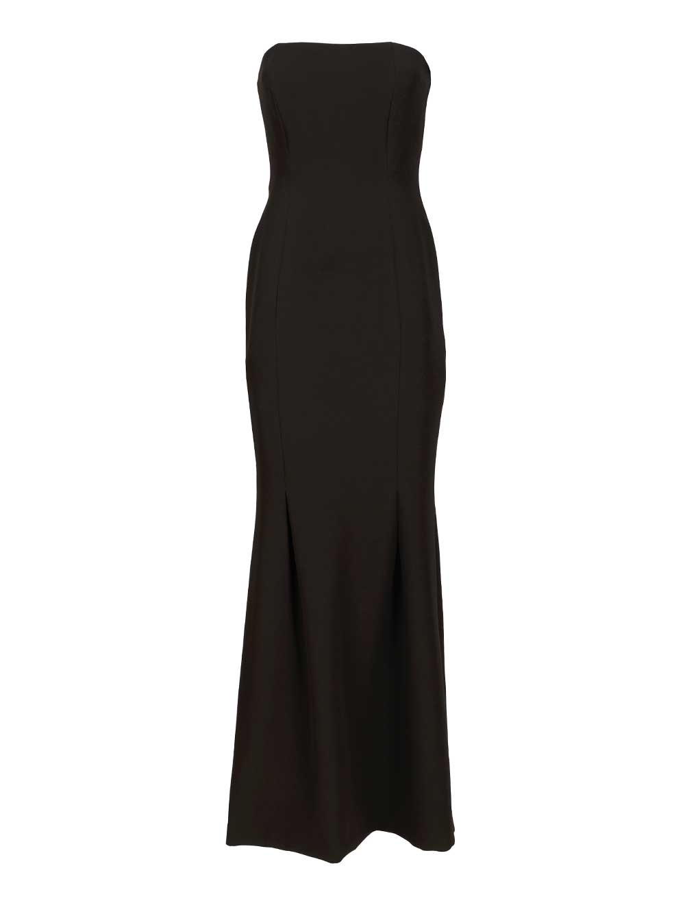 Federica Tosi Long Strapless Cady Dress Abiti - Nero | 0632faeed63abcfe49f77f02f7c3426c10b51aec