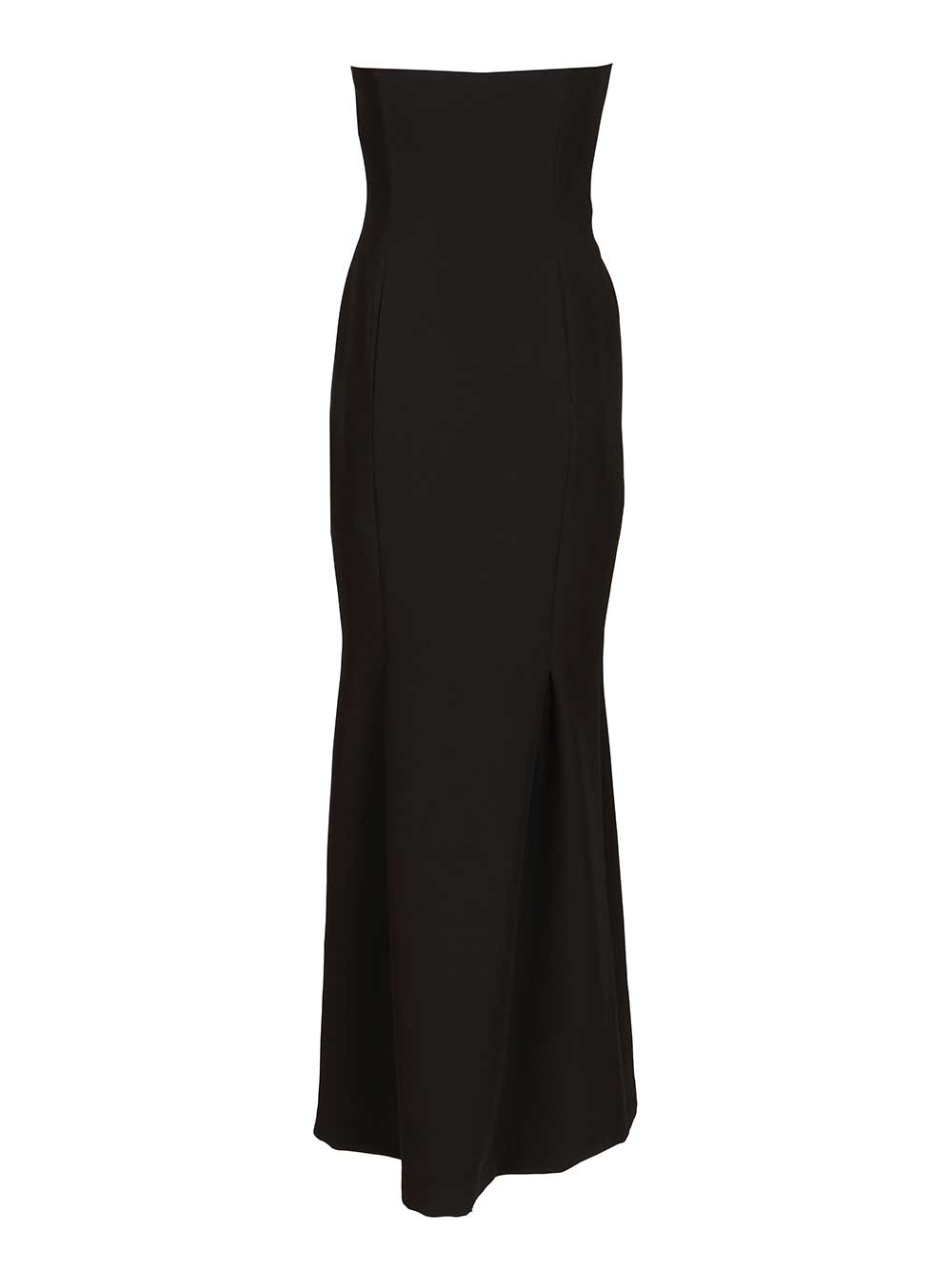 Federica Tosi Long Strapless Cady Dress Abiti - Nero | 3bebbd14fb6d4a8b534291bb4c8eb20eed2aed34