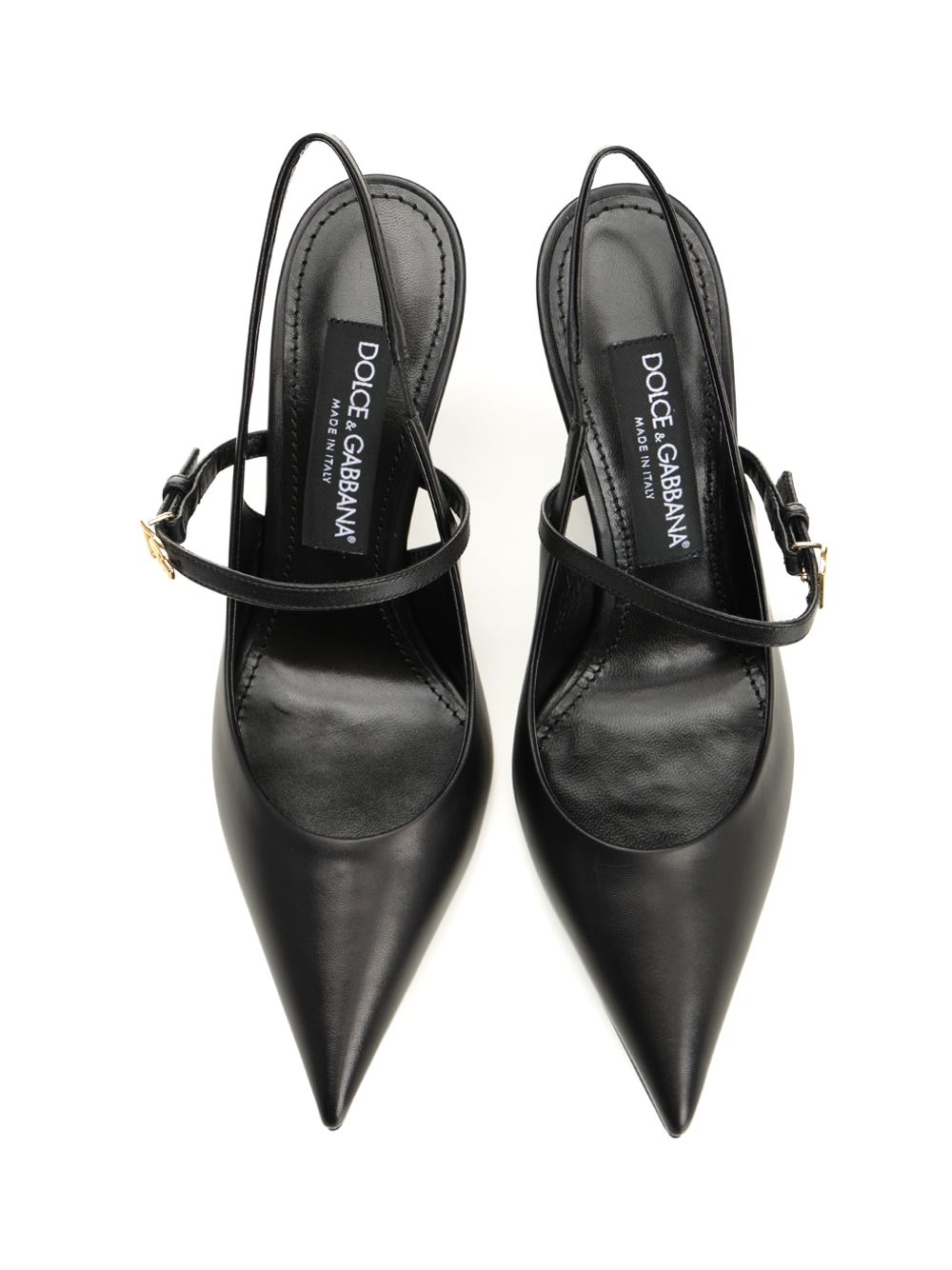 Dolce & Gabbana Goatskin Slingback Decollete - Nero | 98dd054d13164d3428495cc8abcdbe399b93e50f
