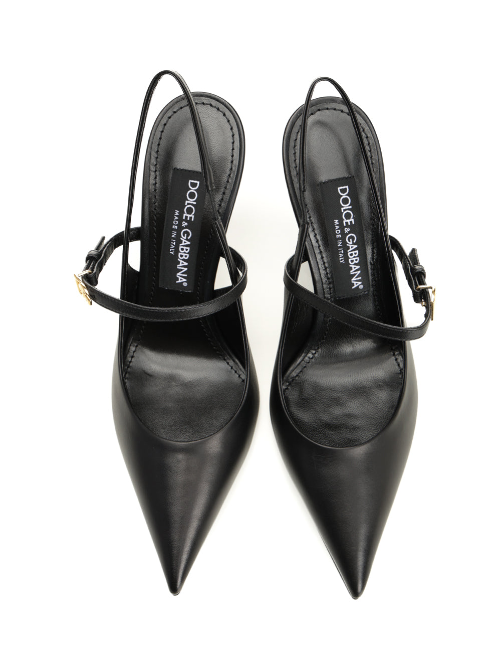 Dolce & Gabbana Goatskin Slingback Decollete - Nero | 4477cd9cdfbf928d4300ff670ad9878625151410