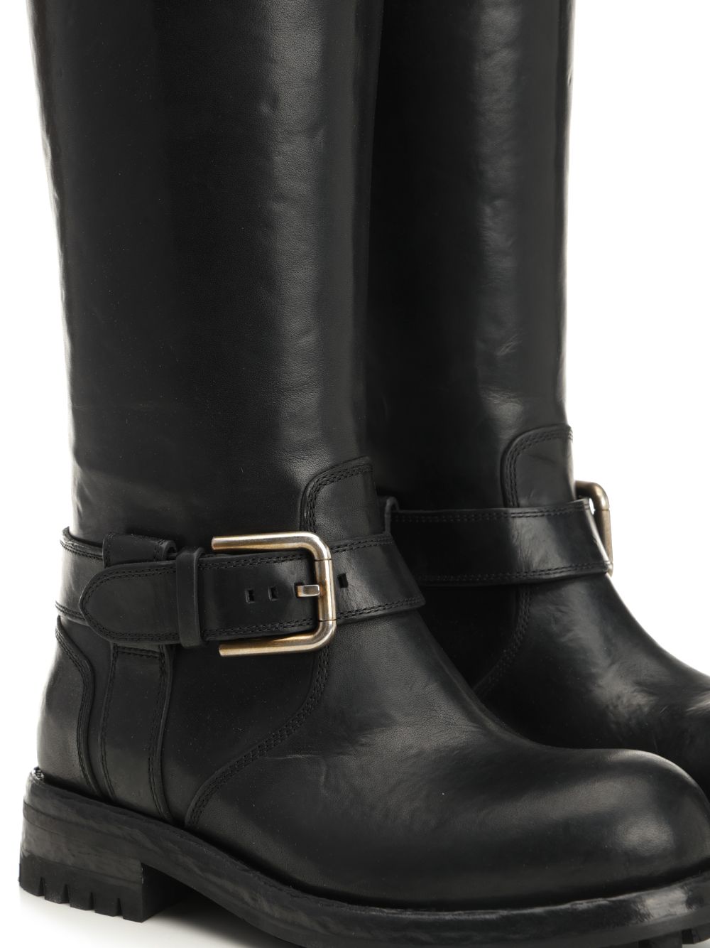 Dolce & Gabbana Biker Boot Boots - Nero | 325f410851d8127490ce92f5d79b4705508cbeef