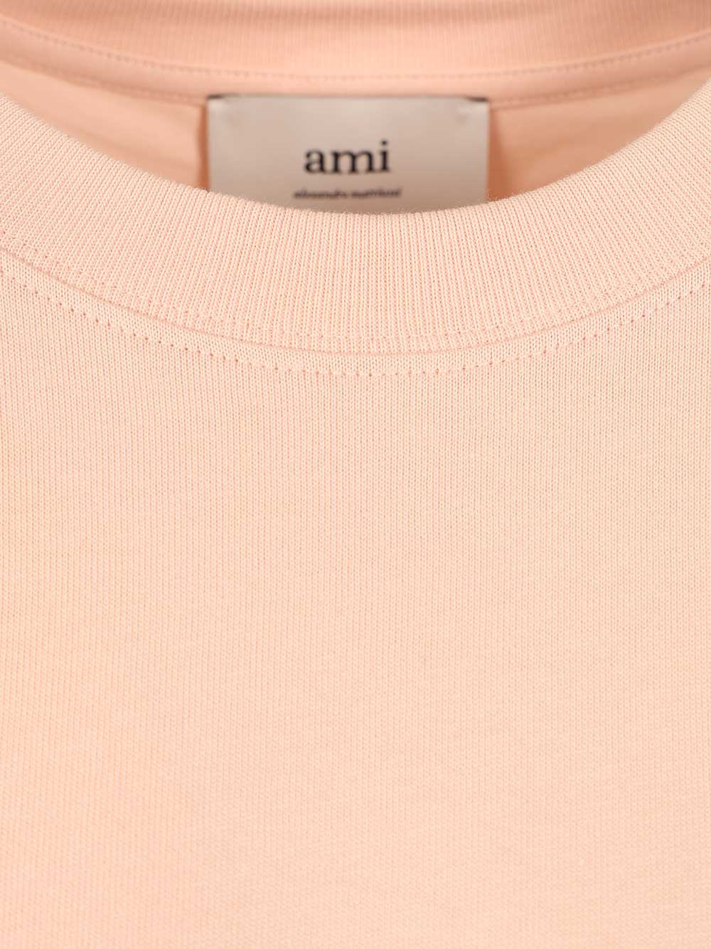 Ami Cotton T-Shirt - Rose | 3ad33782e92e8382ea6ed113ca2aabe2ea0b8ba8