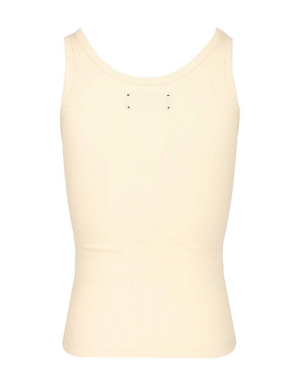 Amiri Stretch Tank Top - Beige | 3f477baf46e61b962a1abcd720030ef387968709