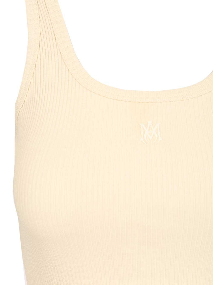 Amiri Stretch Tank Top - Beige | b95a6a7e839d53e46806e0a70c8750d9cb584462