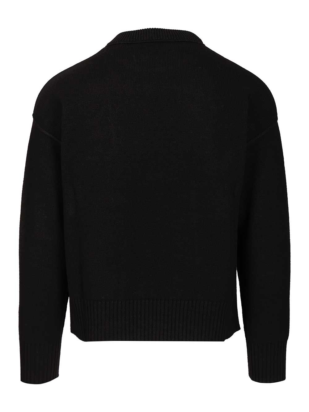Ami Ami De Coeur Sweater Sweatshirts - Nero | 4f5c48ab743eb2dc9dff7d53309e5c17d38009ba