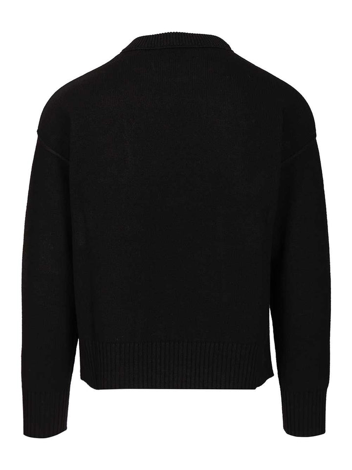 Ami Ami De Coeur Sweater Sweatshirts - Nero | 4f5c48ab743eb2dc9dff7d53309e5c17d38009ba
