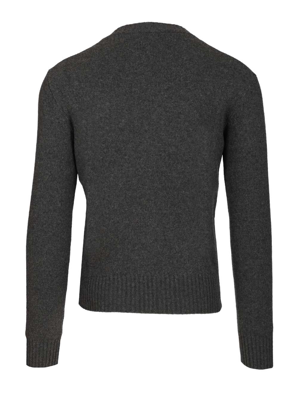 Ami Ami De Coeur Sweater Knitwear - Nero | c5fd56e1331531fff4837028392cfc14fa3141c7