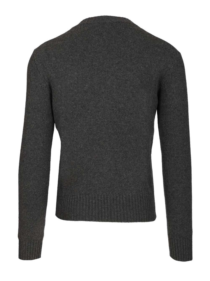 Ami Ami De Coeur Sweater Knitwear - Nero | c5fd56e1331531fff4837028392cfc14fa3141c7