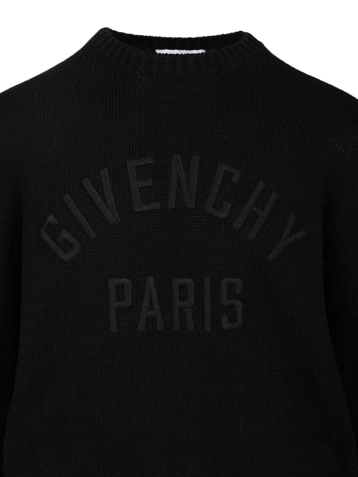 Givenchy Givenchy Paris Knitwear - Nero | 474c4e680a36945eb4ca3a04af4a2aded835b5cf