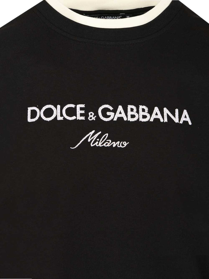 Dolce & Gabbana Dolce&Gabbana T-Shirt - Nero | 6d4a15fb0f284d8c46e8d206ef1e0fed3bd16d5c