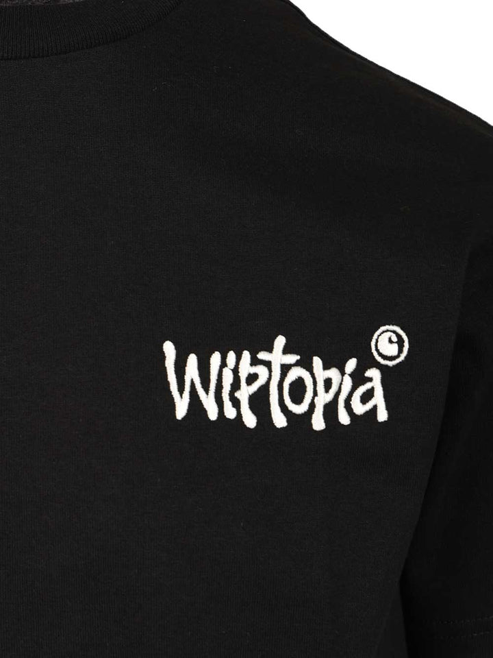 Carhartt Wip Wiptopia Script T-Shirt - Nero | c7f20800f0163ffb41b63d460317fee04c3a10fc