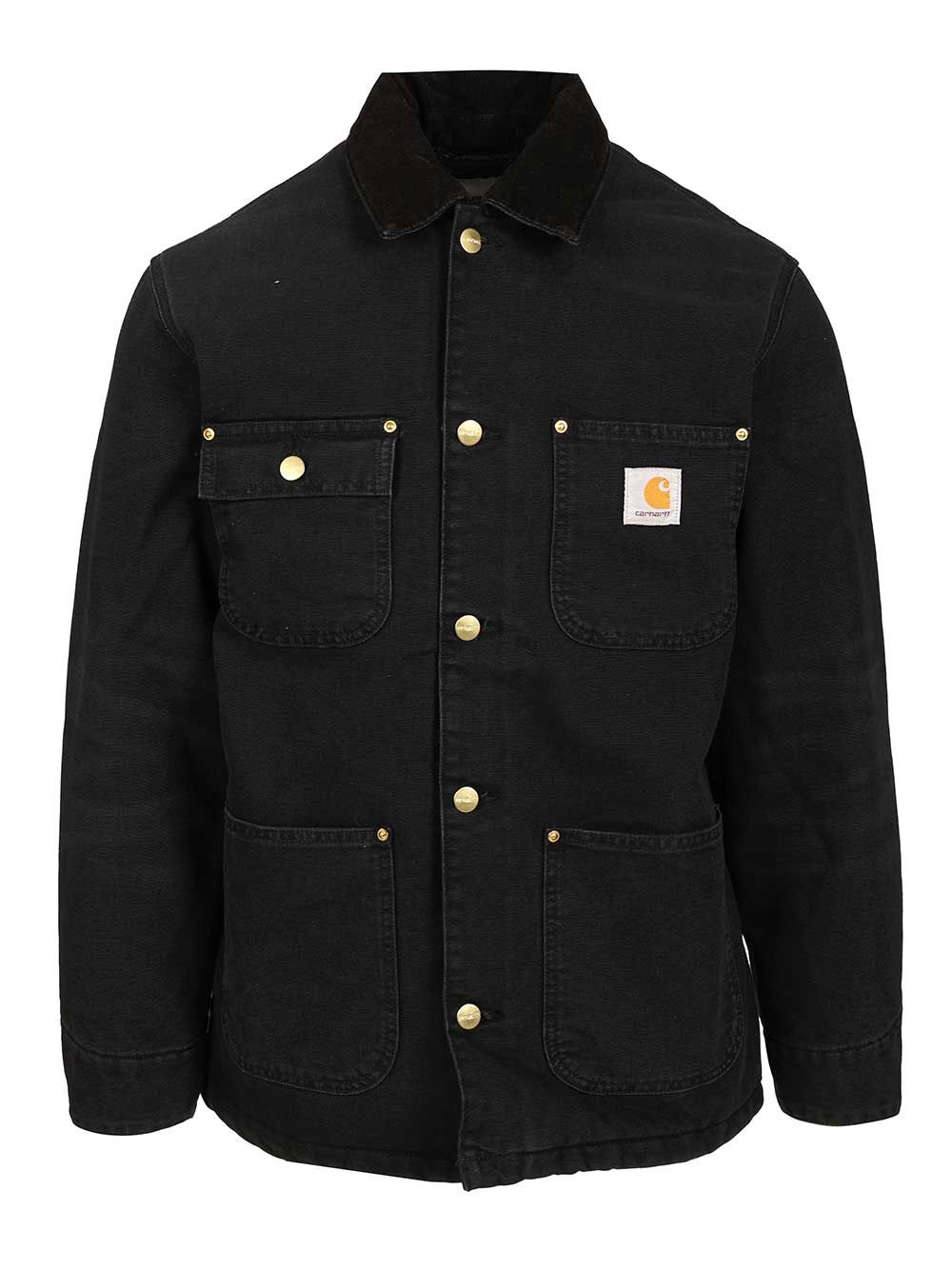 Carhartt Wip Og Chore Coat Giacche - Nero | f18d179af84592750831675ae79b00a687a02f5c