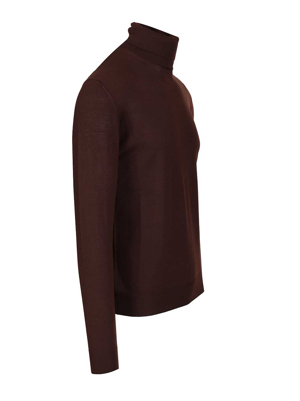 Mauro Ottaviani Wool Turtleneck Knitwear - Marrone | c79aad585f08059e664f782980e63f7cfa3f98c6