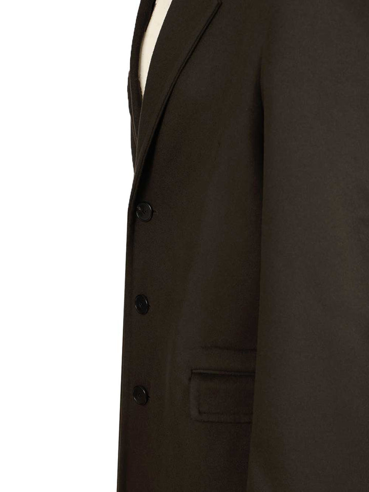 Givenchy Wool And Cashmere Coat Coats - Verde | c696bfc1da6ba8c129f403e9c696010d8832ec6c