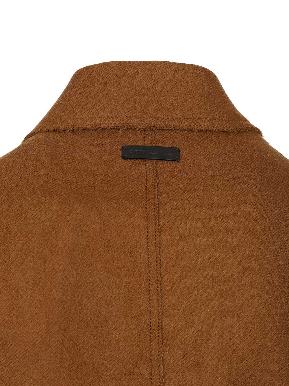 Ami Belted Raincoat Coats - Marrone | 24eb8428ae86316d495cab1f34cf817a3e464d6a