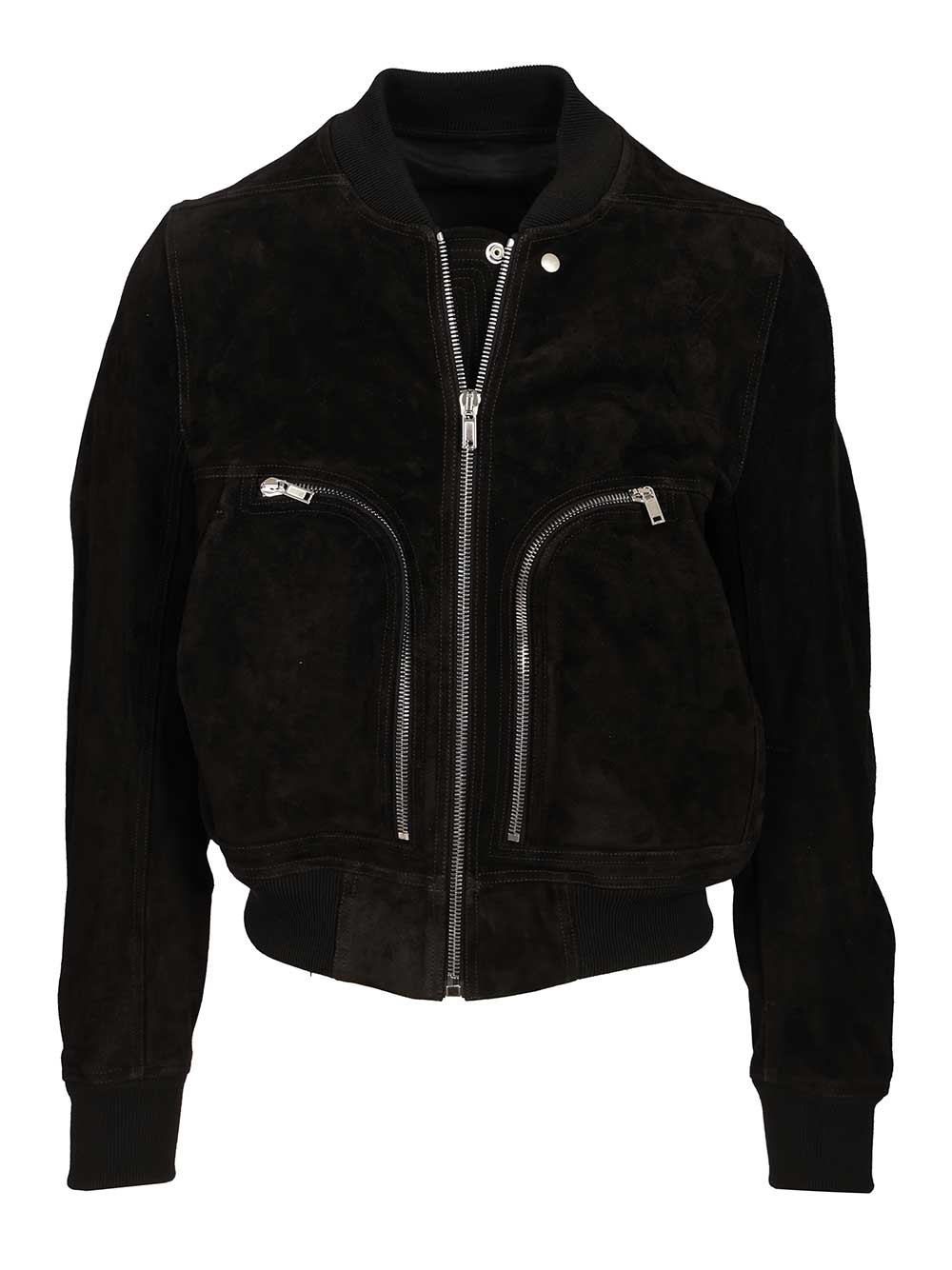 Rick Owens Bauhaus Flight Giacche - Nero | 4064066a0066c46bc548bdcb12bbe0e9be56c963