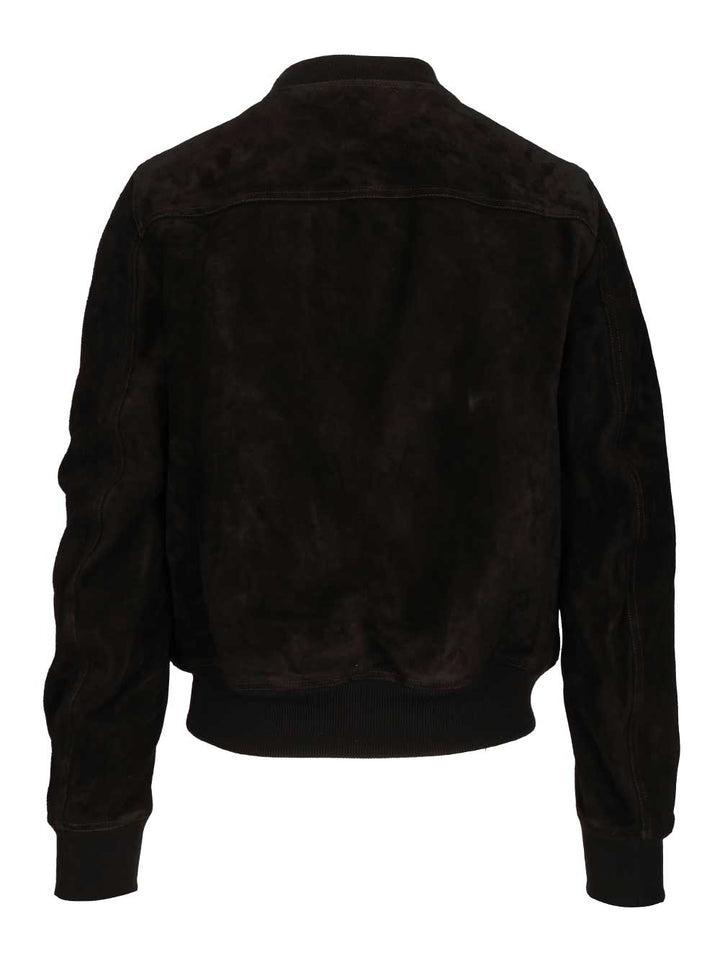 Rick Owens Bauhaus Flight Giacche - Nero | b0c01de33fe4edab4bfbb97bfd2d12b04f7d76ba