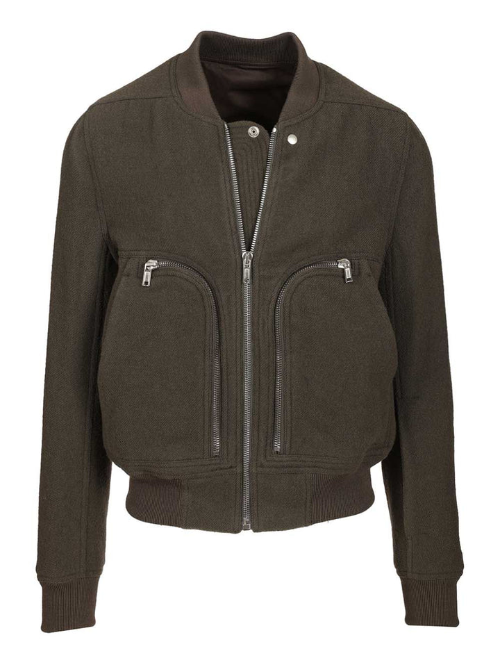 Rick Owens Bauhaus Flight Giacche - Verde | ad48072155cc178c4eb712d6e939be0760ef2842