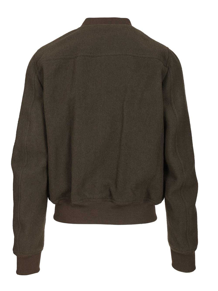 Rick Owens Bauhaus Flight Giacche - Verde | 02095c8bb598b710a53db22b465a7e7d2349c66f