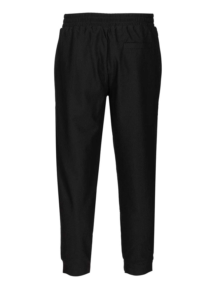 Giorgio Armani Technical Gaufré Trousers - Nero | 13e4023a2b097fbce6369d3d5dea1d57ef232bd4