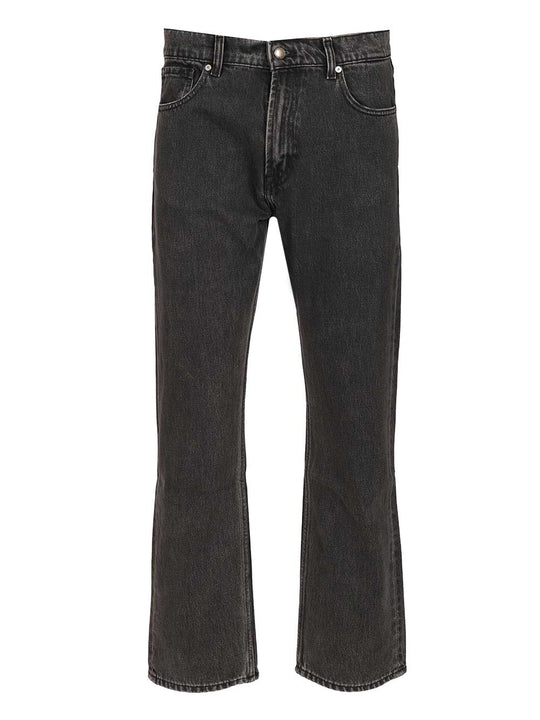 Straight Fit Jeans Nero