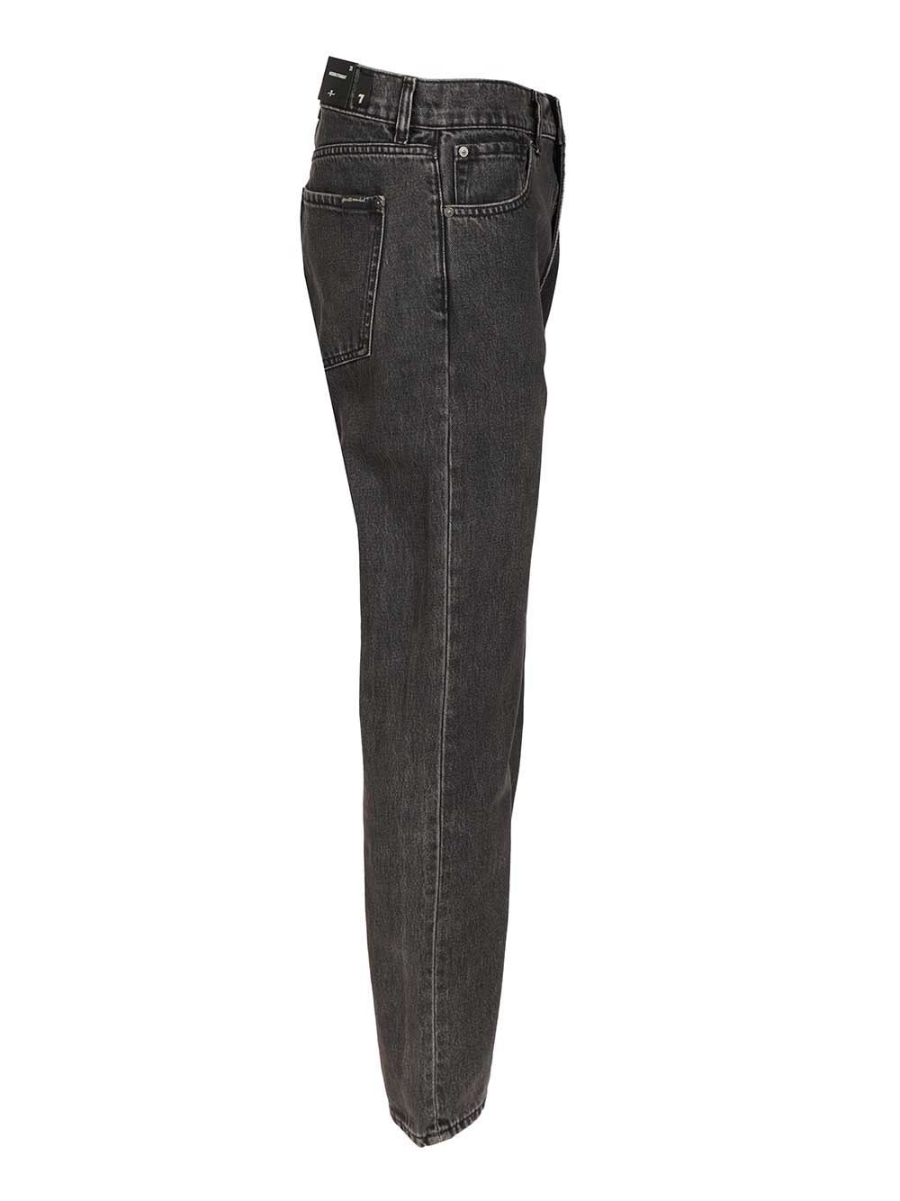 7 For All Mankind Straight Fit Jeans - Nero | f82bd5e9fefba7582f1219dca99c5122baaf4068