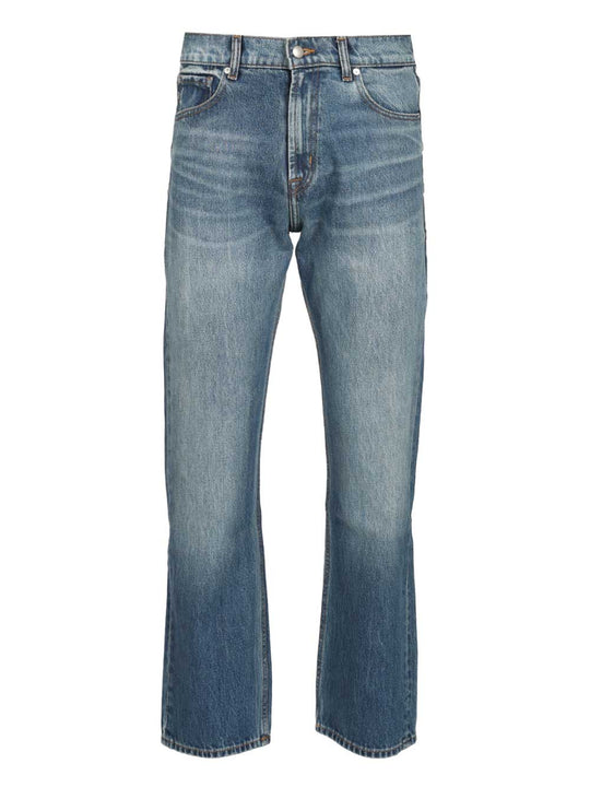 Straight Fit Jeans Blu
