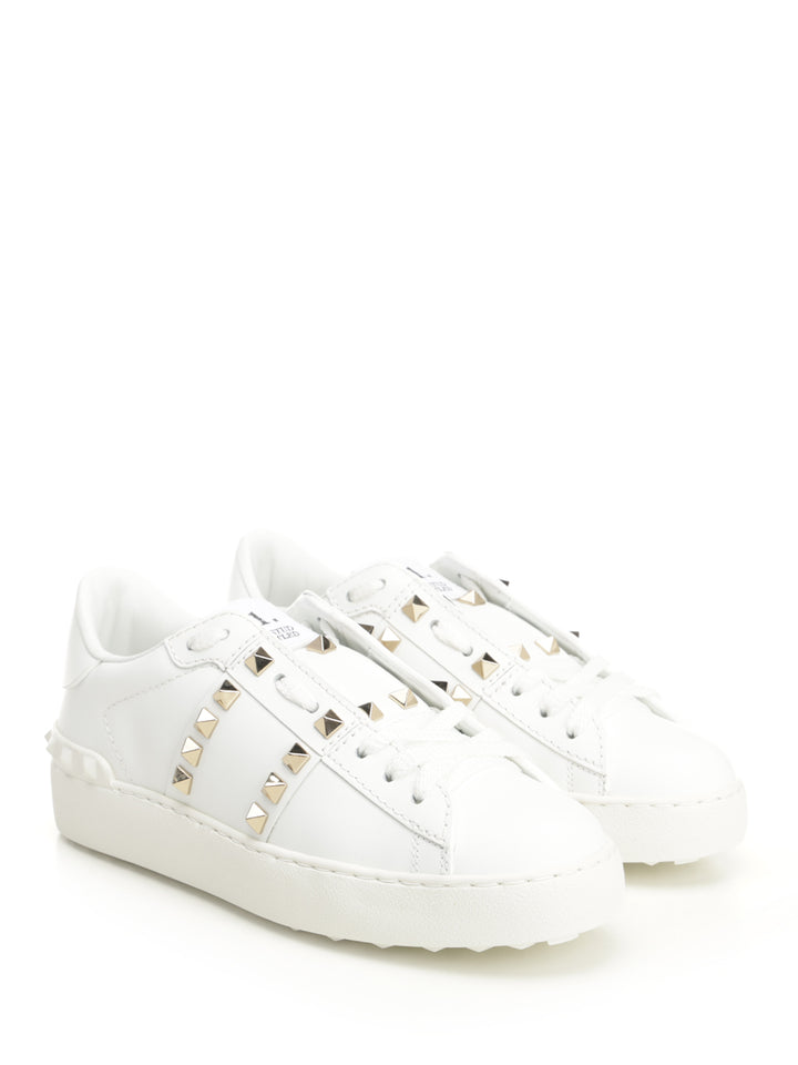 Valentino Garavani Rockstud Untitled Sneakers - Bianco | 6c0d52c774e44ee94ae7e8524a8dad57a8a1b527