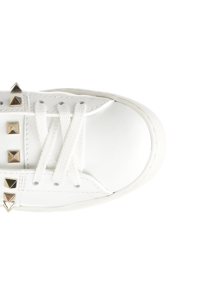 Valentino Garavani Rockstud Untitled Sneakers - Bianco | 6f25661be2b289de8954622987c306a4939e6590