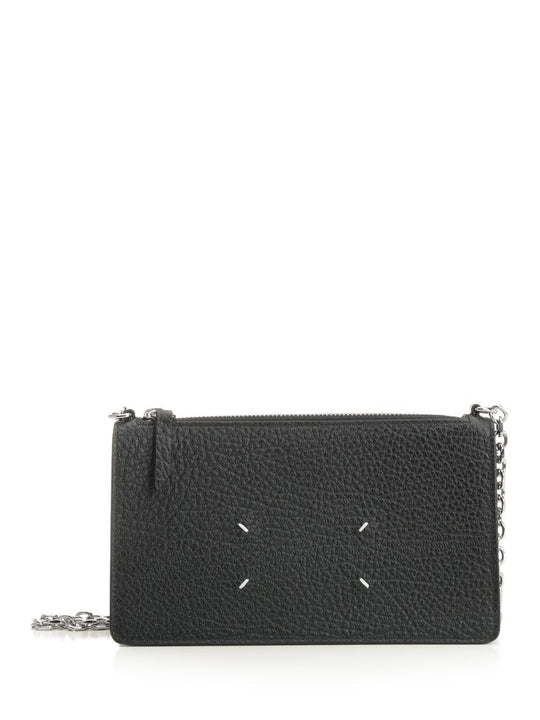 Wallet With Zip Wallets Nero