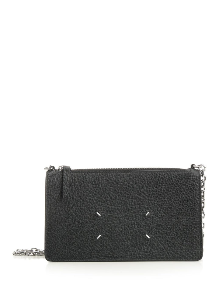 Maison Margiela Wallet With Zip Wallets - Nero | ddbb3c44955c245d03a05acb4792be49e8607058