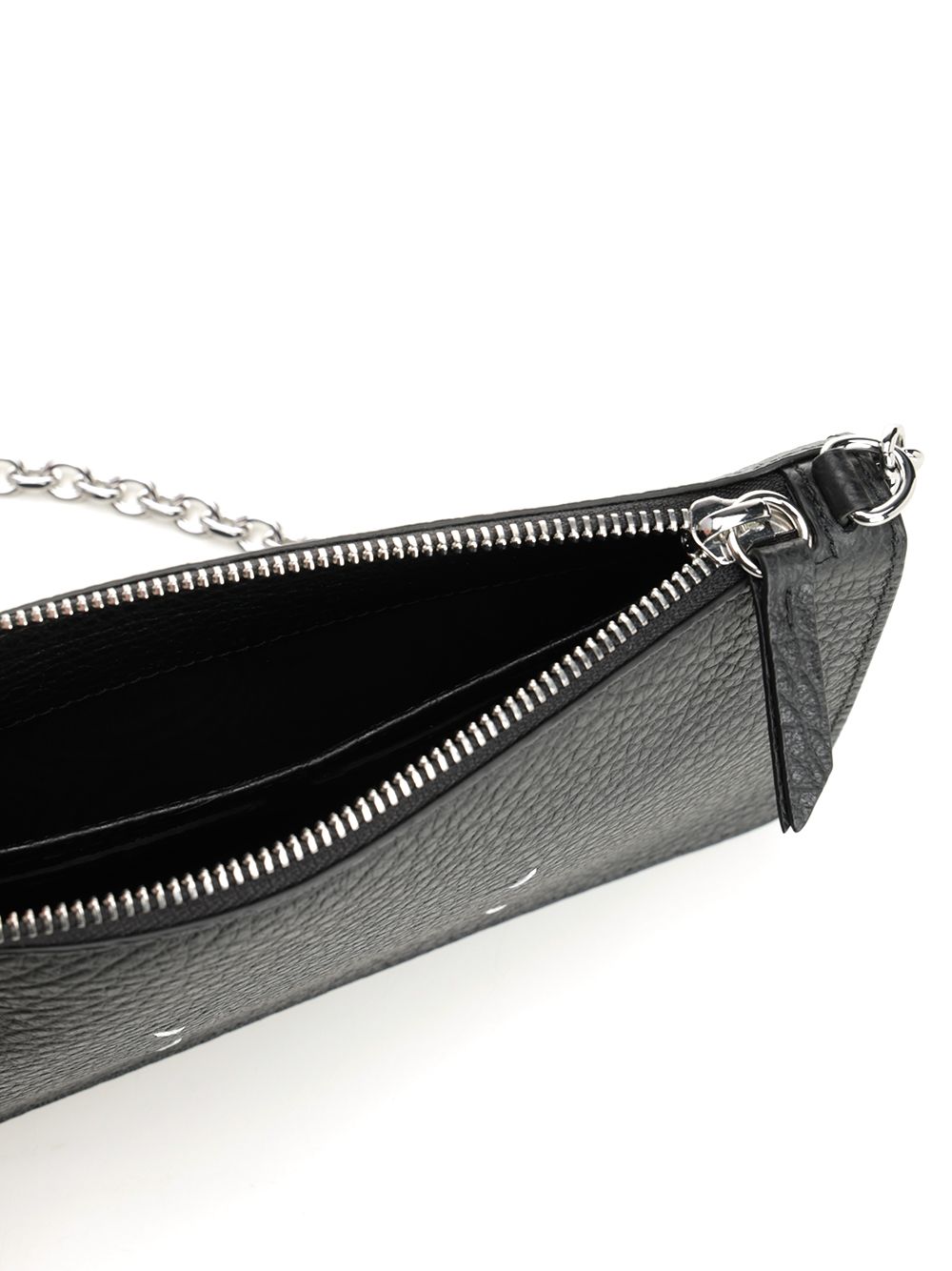 Maison Margiela Wallet With Zip Wallets - Nero | a2881e987633b95db970ba1b14fd79fe490f4b05