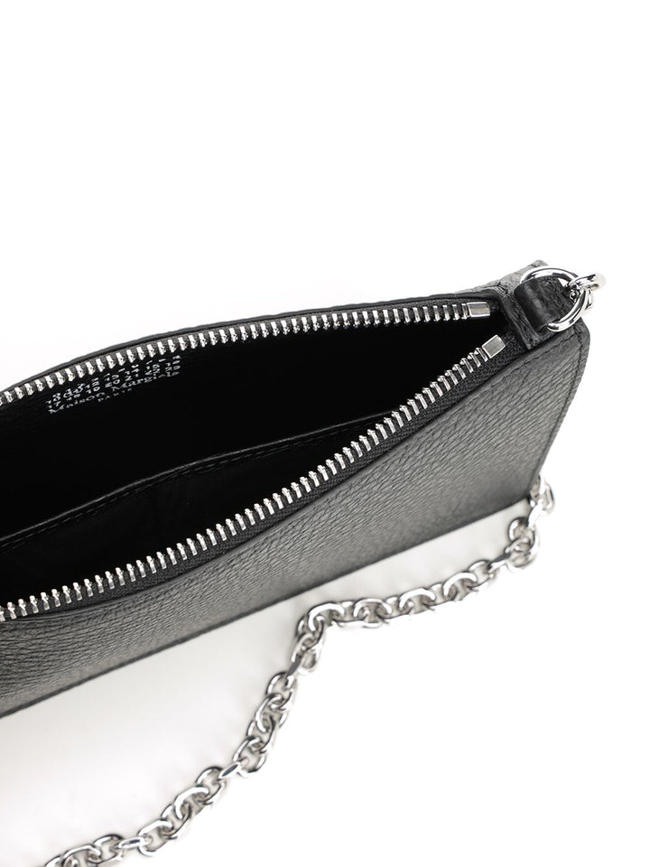 Maison Margiela Wallet With Zip Wallets - Nero | f55cc50a3886b9a3d879e17ce33e63b9e2589728
