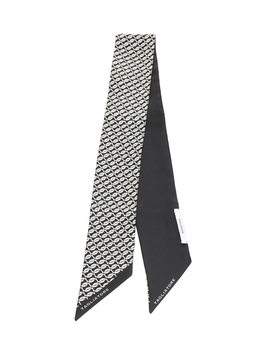 Silk Scarf Scarves And Foulards Nero