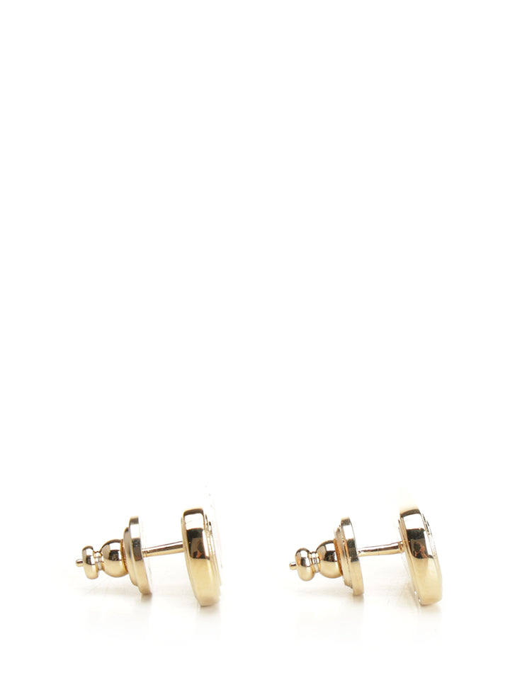 Valentino Garavani Vlogo Oval Earrings Gioielli - Rose | 04c969a9b042d48b91ee8acb7a3cfe9b1fa25e0f