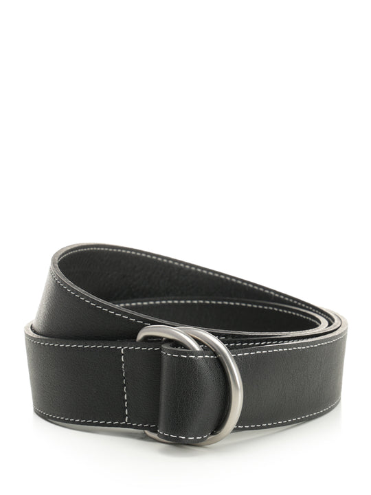 Duble Belt Cinture Nero