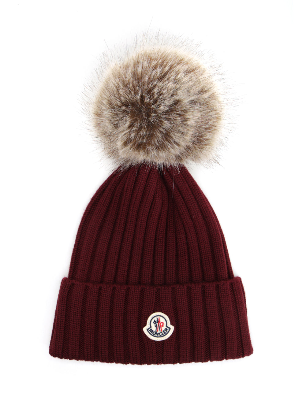 Moncler Wool Hat Cappelli - Marrone | 8bdbb94d820a04ee50d3c4f930a084bf085ccd7d