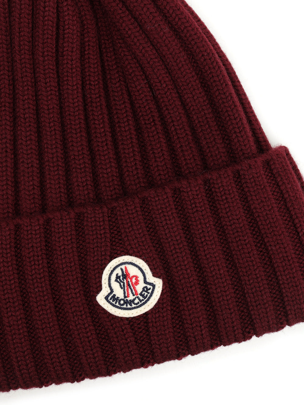 Moncler Wool Hat Cappelli - Marrone | 4fa1eeaf0ddfe449886ca48cf60f346c0ac70d28