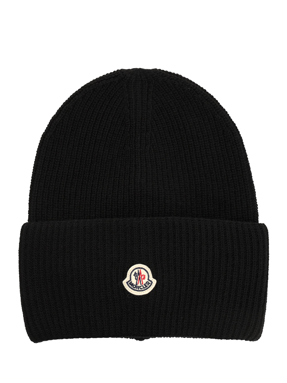 Moncler Wool Hat Cappelli - Nero | 1ecd600f656439f1ec23531dd2c7d4d53ea893ad