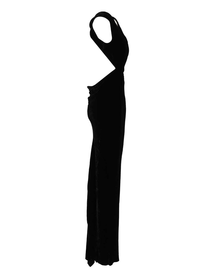Rick Owens Long Dress Abiti - Nero | 50013b8efdf155c27616b762dab3ae6a2d3a1f29