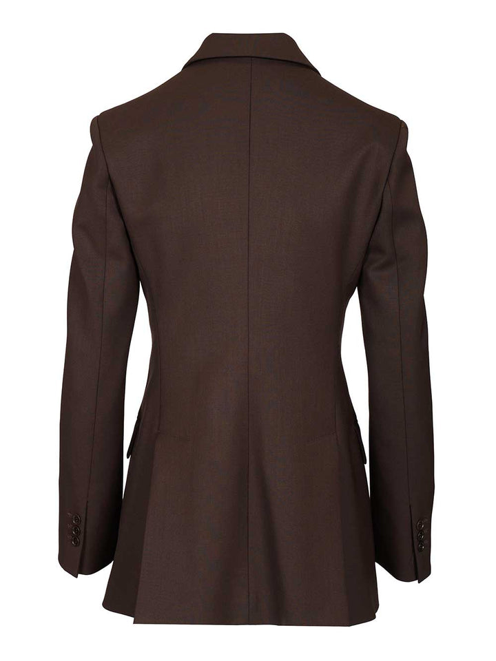 P.A.R.O.S.H. Double-Breasted Blazer Giacche - Marrone | 615e8501b5c9cb5d113f7b731cfb8415771c45c4