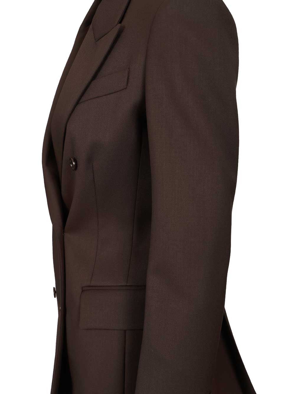 P.A.R.O.S.H. Double-Breasted Blazer Giacche - Marrone | 0eaa524b39d57aa6ea9f0fa78e1c35bf09a6a8c8