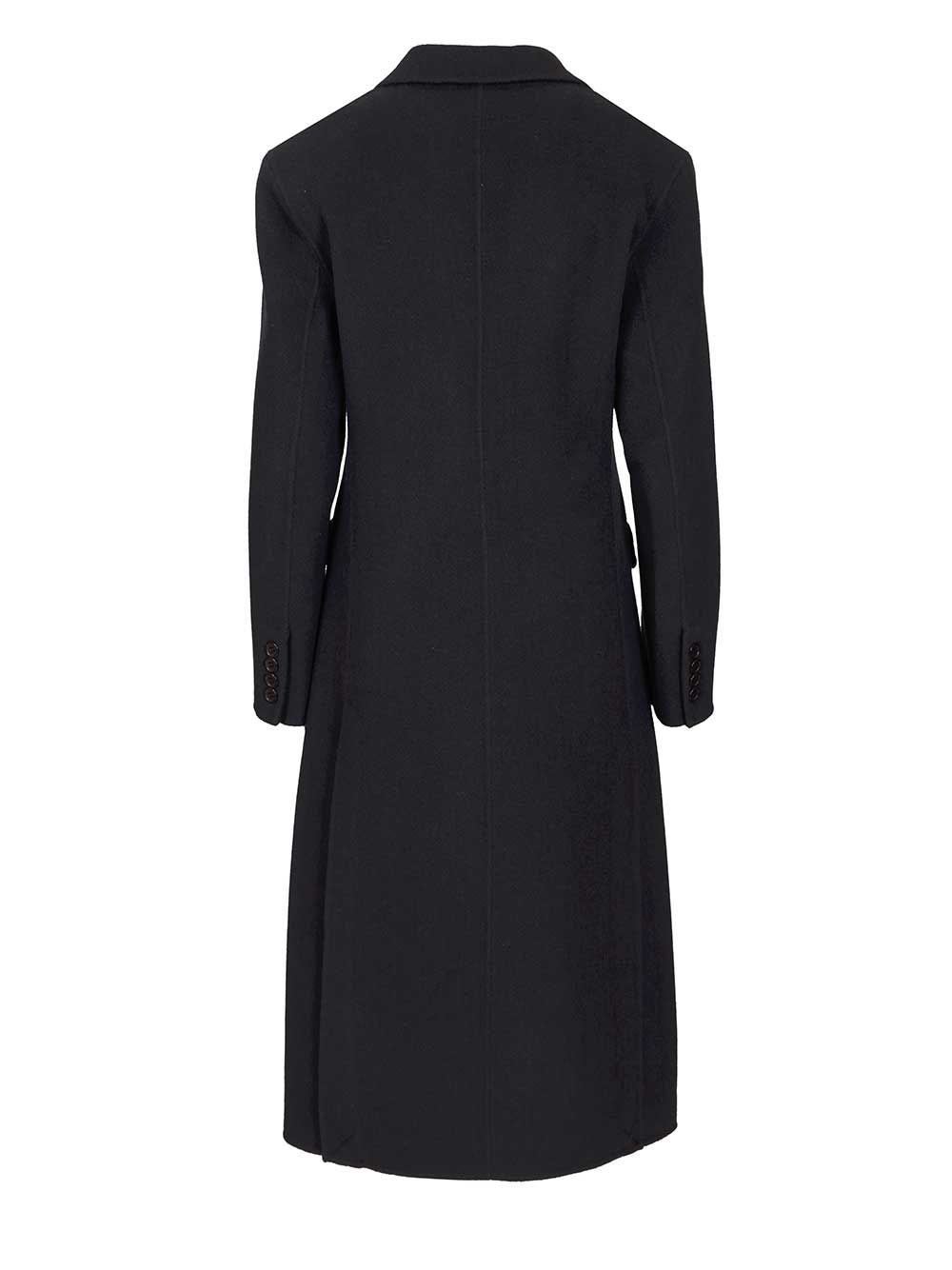 P.A.R.O.S.H. Double-Breasted Coat Coats - Blu | b7d99d2d26daefaf77377c0cf4eb8c99993ba7b4