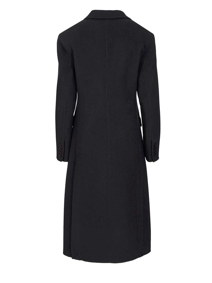 P.A.R.O.S.H. Double-Breasted Coat Coats - Blu | c7126937e45d18b969a2374d234ad630d34352d0