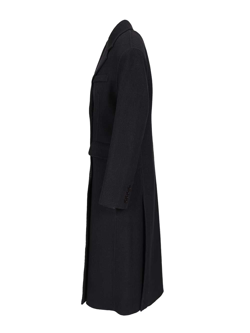P.A.R.O.S.H. Double-Breasted Coat Coats - Blu | b793767b6f3f4535de2bcbdf7dcb5b0a1c56a249