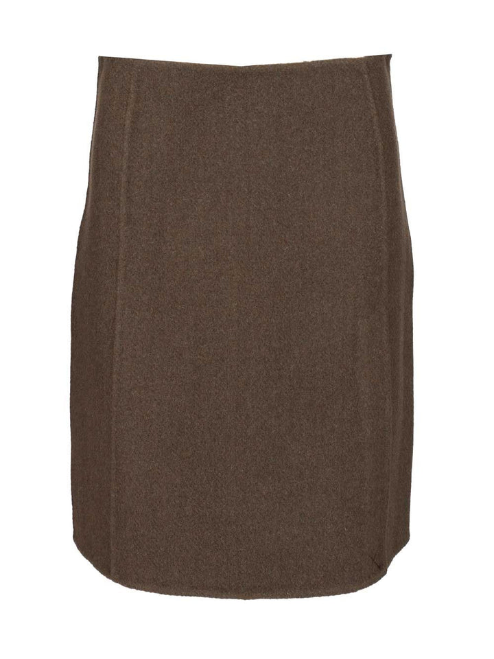 P.A.R.O.S.H. Midi Skirt Gonne - Verde | fa9bba01d6a90b93f57ad287a39b8772d3876a4a
