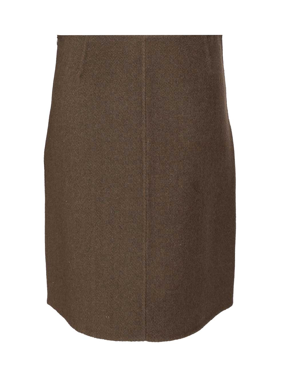 P.A.R.O.S.H. Midi Skirt Gonne - Verde | e82e2d8ce8273ad381d14af918a54a7f370f30cf